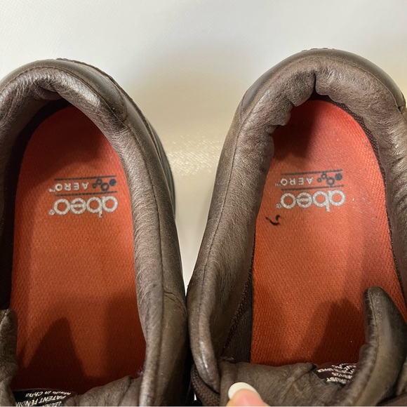 Abeo Atoka Brown Leather Sneakers Vibram Footwear - Picture 9 of 9